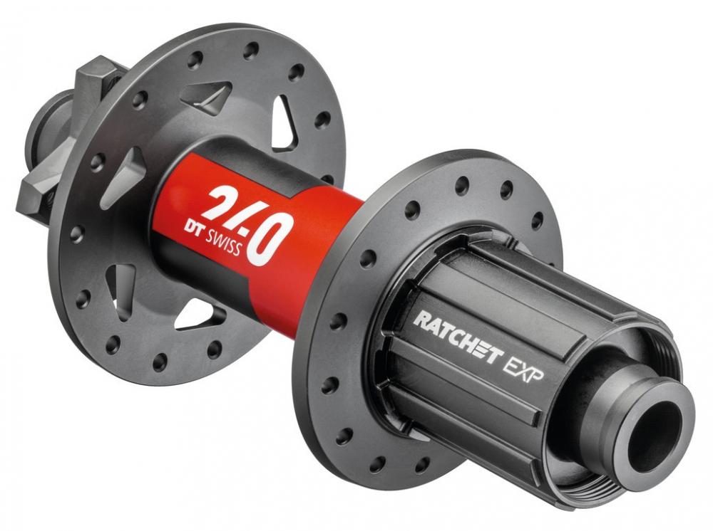 DT Swiss Nabe MTB HR 240 EXP 28 Loch schwarz - leichte, präzise Hinterradnabe