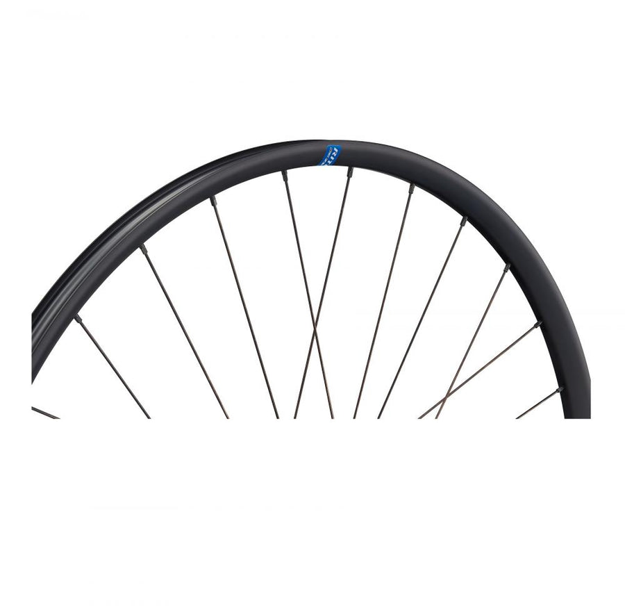 Ritchey WCS Zeta GX 27.5 Zoll Fahrradlaufrad schwarz mit blauer Schrift Tubeless Ready