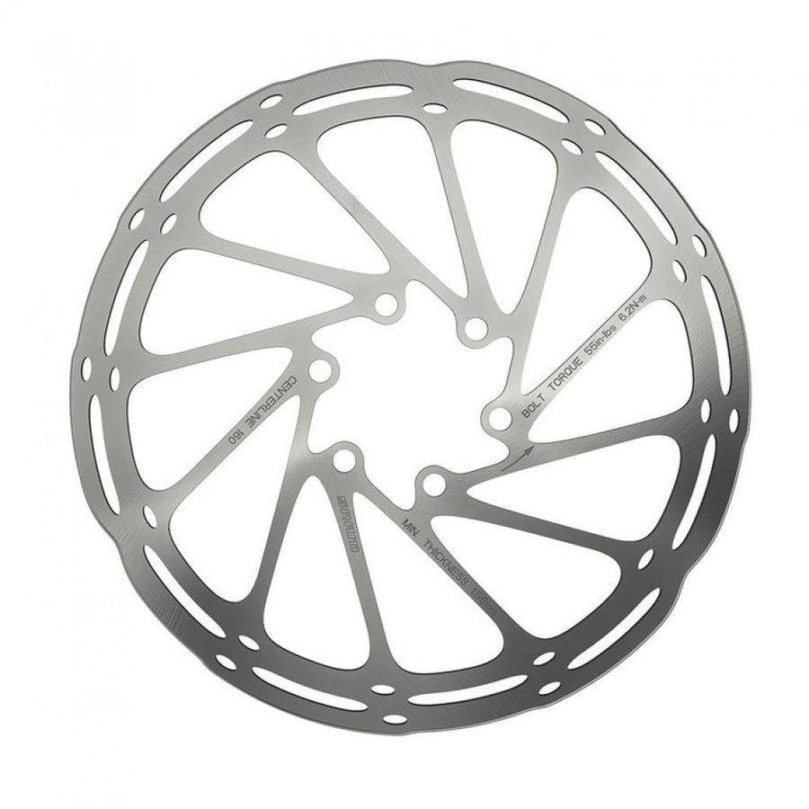 SRAM Bremsscheibe Centerline Rounded 6-Loch / 180 mm - 180 mm