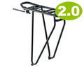 Racktime Gepäckträger BASIC 2.0 29 Zoll schwarz mit Federklappe