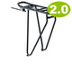 Racktime Gepäckträger BASIC 2.0 29 Zoll schwarz mit Federklappe