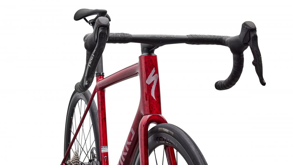 AETHOS SW AXS SRAM Rival AXS Rennrad - Sandstone Metallic/Red Tint/Silver Pearl 49cm - Unbekannt