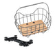 racktime BASKIT BREEZE 2.0 Gepäckträgerkorb 25L Silber - Snapit 2.0 System