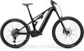 Merida eONE-EIGHTY 400 E-MTB Fully - Größe XL - metallic black-river clay - 800 Wh - Bosch Performance Line CX - 180 Millimeter Federweg