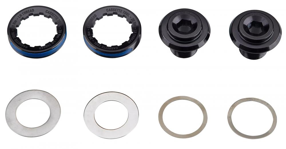 CRANK BLT SL 1.1 CRANK ARM - SELF-EXTRACTING CRANK BOLT & CAP KIT (2 PCS.) - Kurbelschraube - Kurbelschrauben