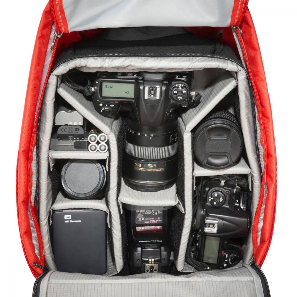 Tatonka Camera Insert L - Kameraeinsatz Unisex mit gepolsterter Innenaufteilung