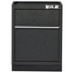 VAR Unterschrank Abfall MO-52613 Black Edition Black - modularer Werkstatt-Unterschrank