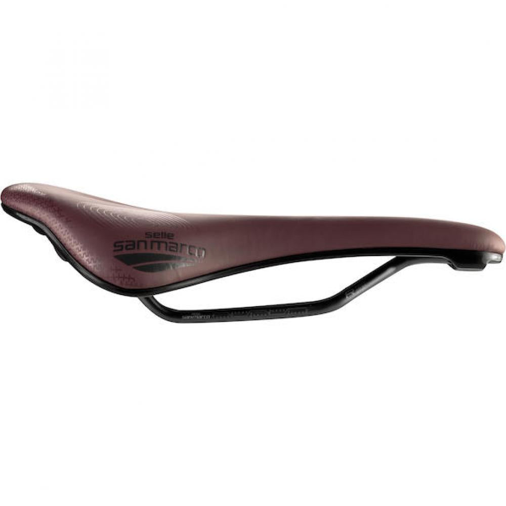 Selle San Marco Sattel Shortfit 2.0 Supercomfort Racing 155 x 255 mm Brick Red - maximaler Komfort