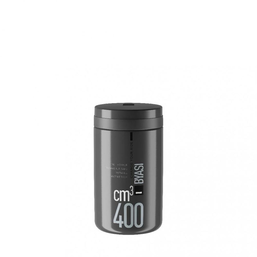 ELITE Transportflasche BYASI dunkelgrau 400 ml - Flaschenhalter - Flaschenbox