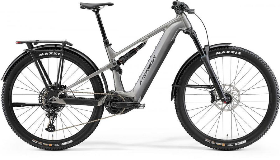 Merida eONE-FORTY 675 EQ IV1 M (41.5) gunmetal/schwarz - kraftvolles E-MTB für Trail und Tour