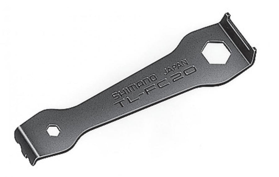 SHIMANO TL-FC21 Schlüssel Gegenhalter für Kettenblätter - passgenaues Shimano Werkstattwerkzeug