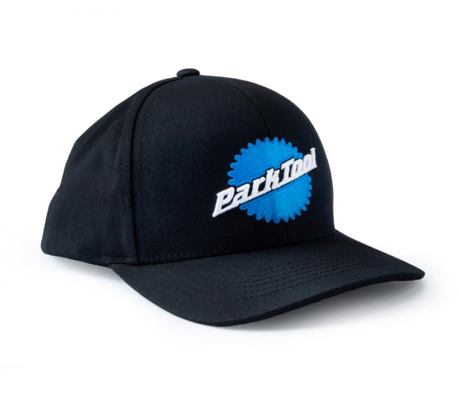Park Tool HAT-11 Black Logo Snapback Cap schwarz