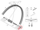 SHIMANO Achskappe f.HB-M9210-B, rechts Ersatzteil - passend für Shimano Vorderradnabe HB-M9210-B