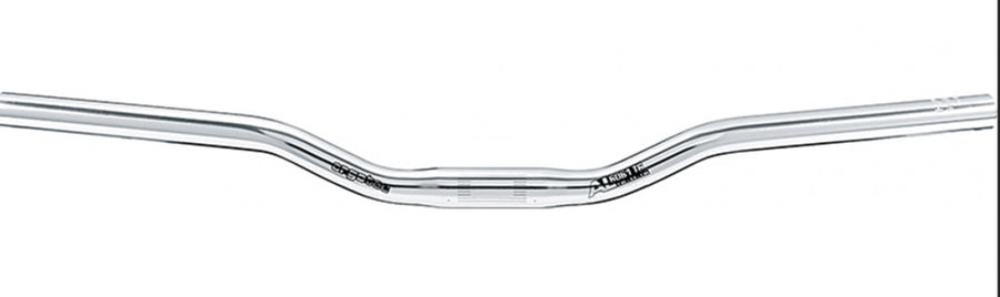 Ergotec Bügel Riser Ø 25,4 mm 620 mm Höhe 30 mm 10° silber