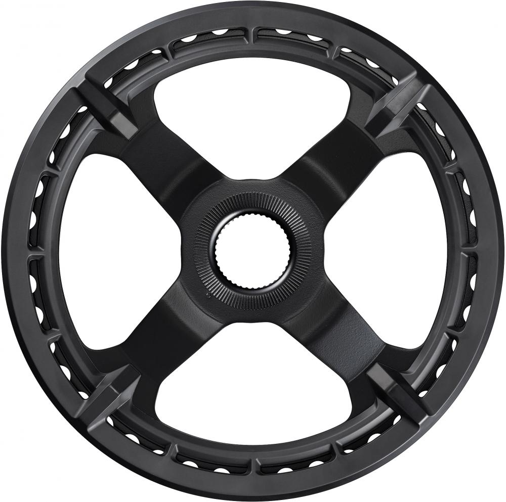 SHIMANO Kettenblatt SM-CRE50 44Z mit Außenschutz - leiser, effizienter E-Bike-Antrieb