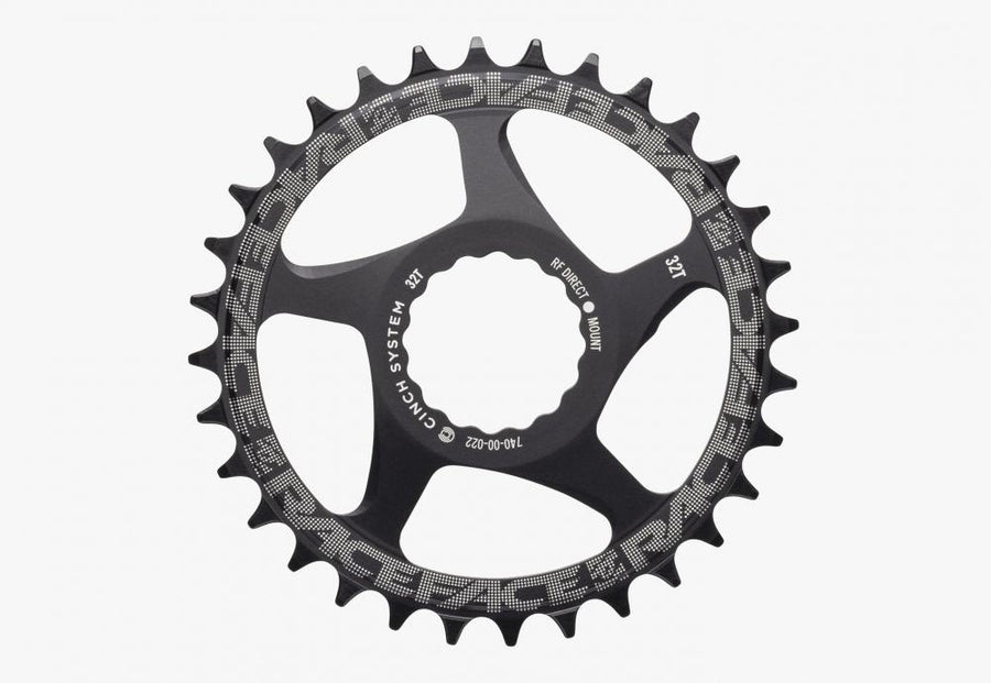 Race Face Cinch Direct Mount Kettenblatt 36 Z., 52 mm, schwarz - effizienter Antrieb