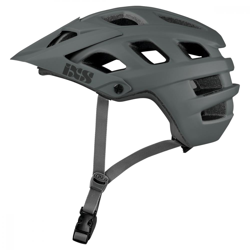 IXS Sports Division iXS Trail EVO helmet S/M graphite - leichter All-Mountain-Helm mit Rundumschutz