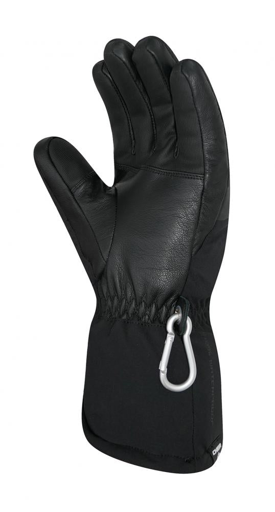 CHIBA Supersoft Finger - wasserdichte Winter-Radhandschuhe schwarz, Größe 10,5