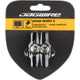 Jagwire Road Sport Bremsschuhe Cartridge Schwarz - kompatibel mit CAMPAGNOLO, Shimano & SRAM