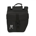 Haberland Doppeltasche 31l Basic L 3.0 schwarz - geräumige Gepäckträgertasche