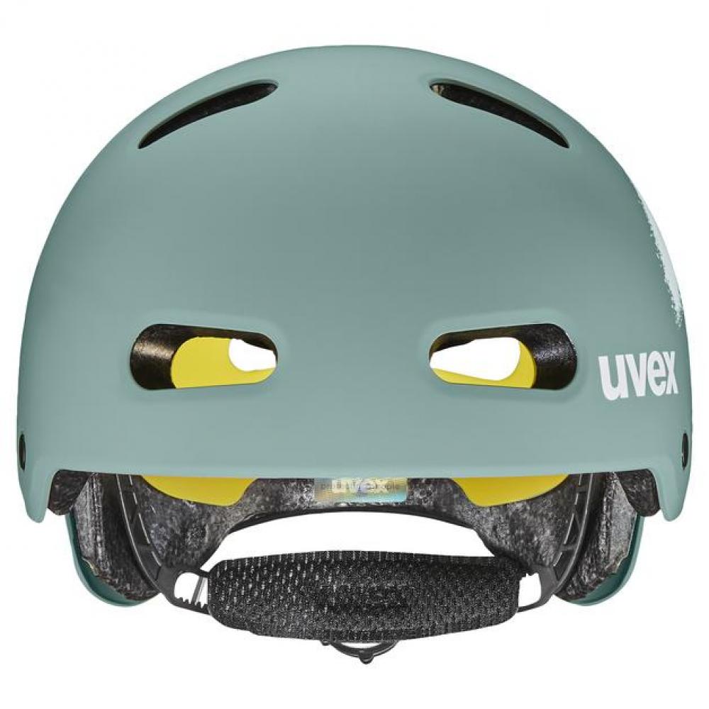 uvex kid 4 style MIPS spray sage green matt | 51-55