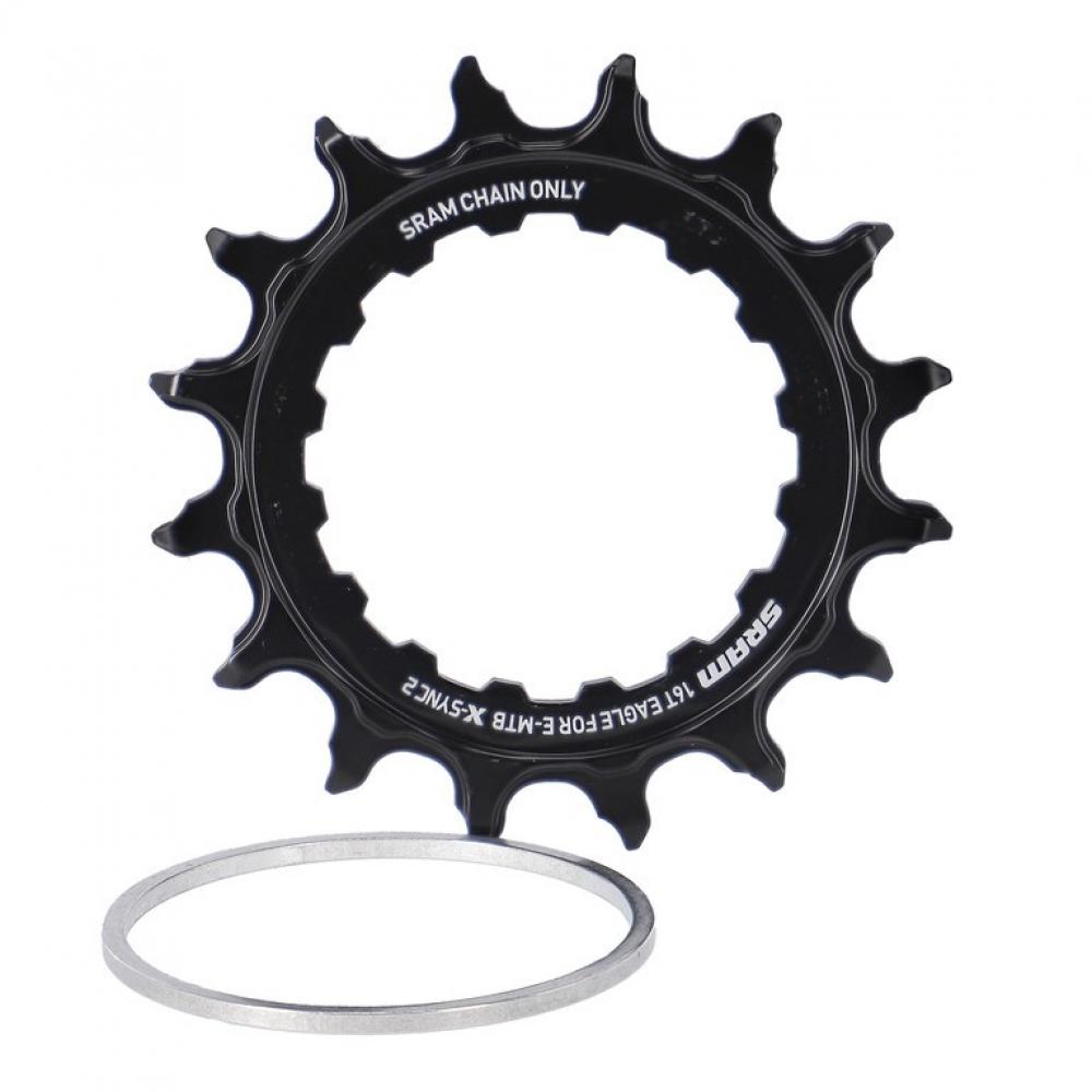 SRAM X-Sync Kettenblatt E-MTB 2 Eagle 16T, Direct Mount, für Bosch Gen.4, schwarz