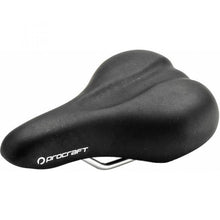 Procraft Sattel Junior Anatomic 212 mm x 145 mm schwarz - ergonomischer Kindersattel