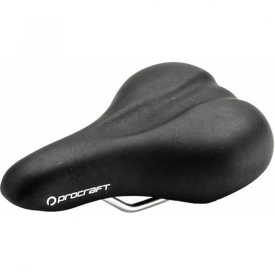 Procraft Sattel Junior Anatomic 212 mm x 145 mm schwarz - ergonomischer Kindersattel