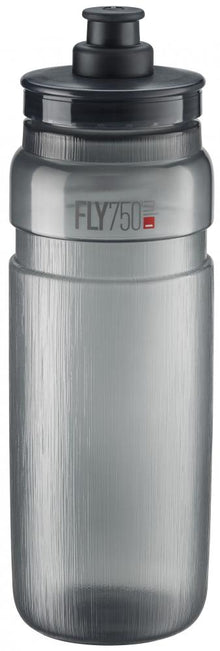 ELITE Trinkflasche Fly Tex Smoke 750 ml - ultraleichte Sport-Trinkflasche mit hoher Durchflussrate