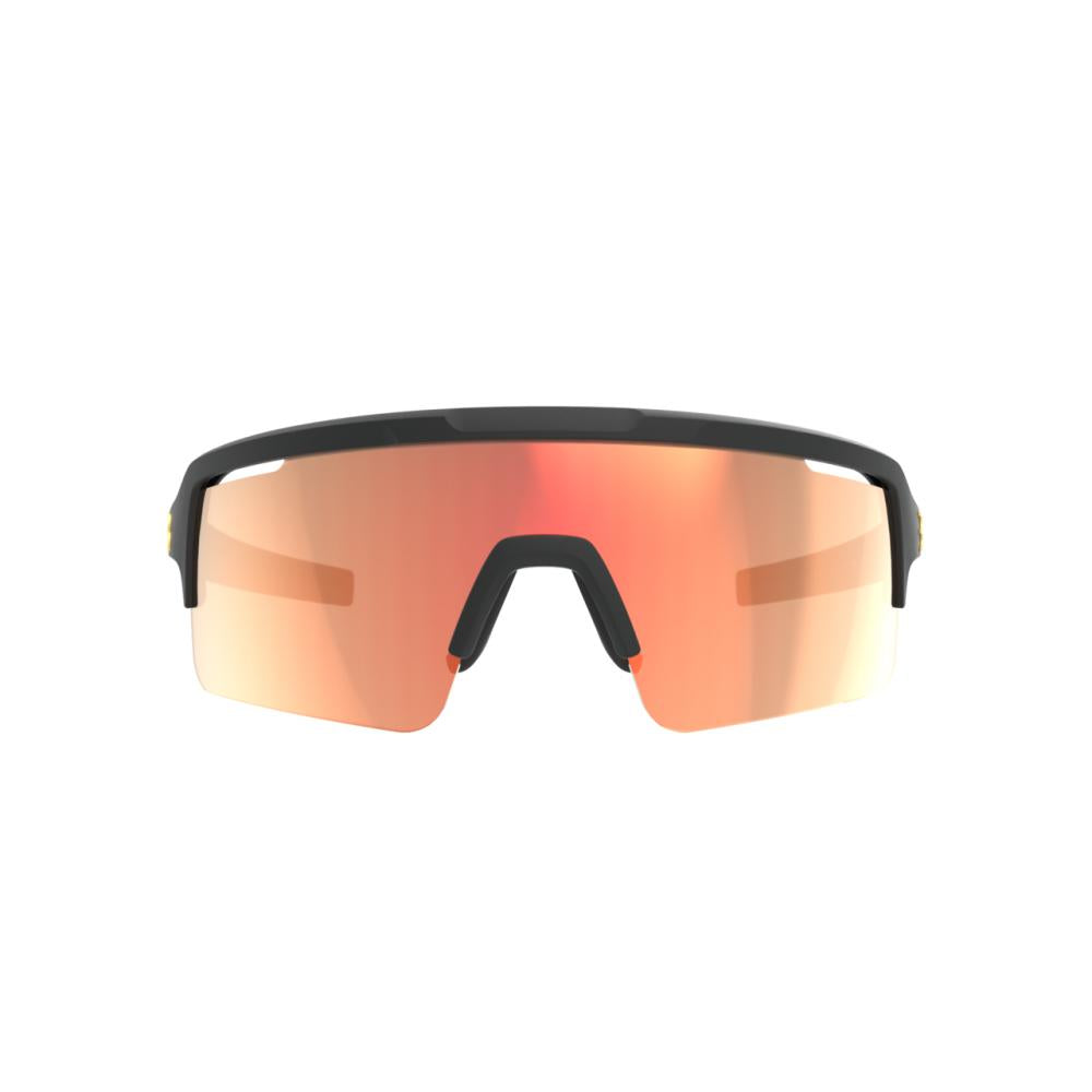 BBB Cycling BBB Sportbrille Fuse PH MLC Einheitsgröße matt schwarz-rot - intelligente Radbrille mit Photochrom-Gläsern