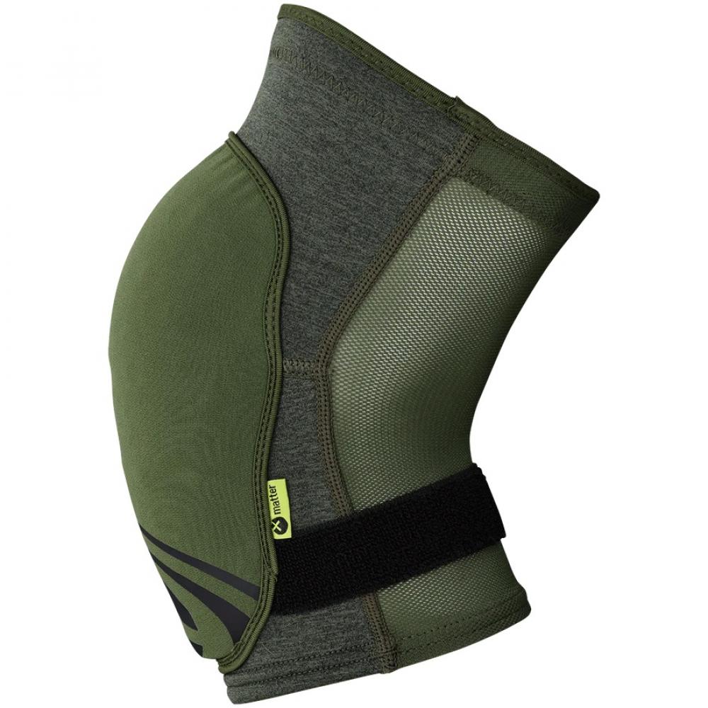 IXS Sports Division iXS Flow EVO+ knee guards XXL olive - leichter Trail-Knieschutz