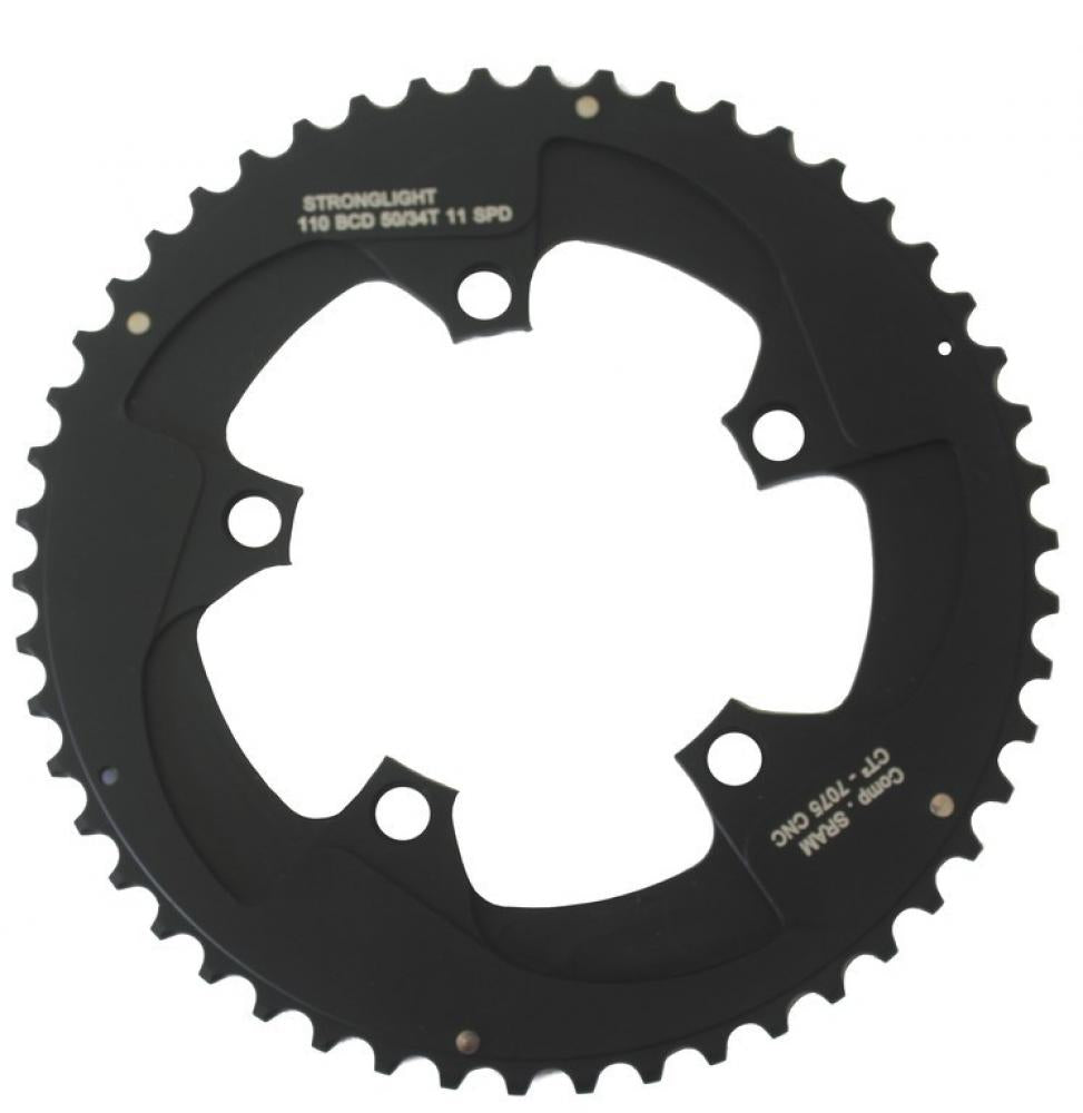 Stronglight CT² Kettenblatt schwarz Sram Force/Red22 52Z 11-fach