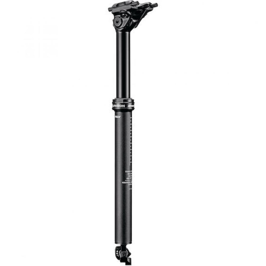 FSA Flowtron MTB Vario-Sattelstütze Ø 30,9 x 446 mm Schwarz - Dropper Post für Trails