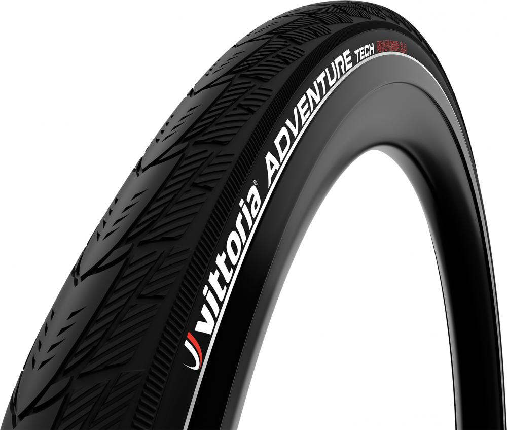 Vittoria Adventure Tech 28 Zoll (37-622) rigid refl 37 Black - pannensicherer Trekking- & E-Bike-Reifen