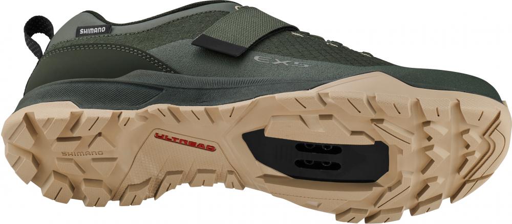 SHIMANO Fahrradschuhe EX500 Herren/Damen Touring SPD Größe 46 Fahrradschuhe Grün