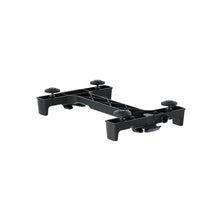 Racktime Snapit 2.0 Systemadapter, mit Füßen, ohne Schloss, Maße: 235x158x32mm, max. Belastung: 12 kg, kompatibel nur mit Racktime 2.0 Gepäckträgern, einfache Montage