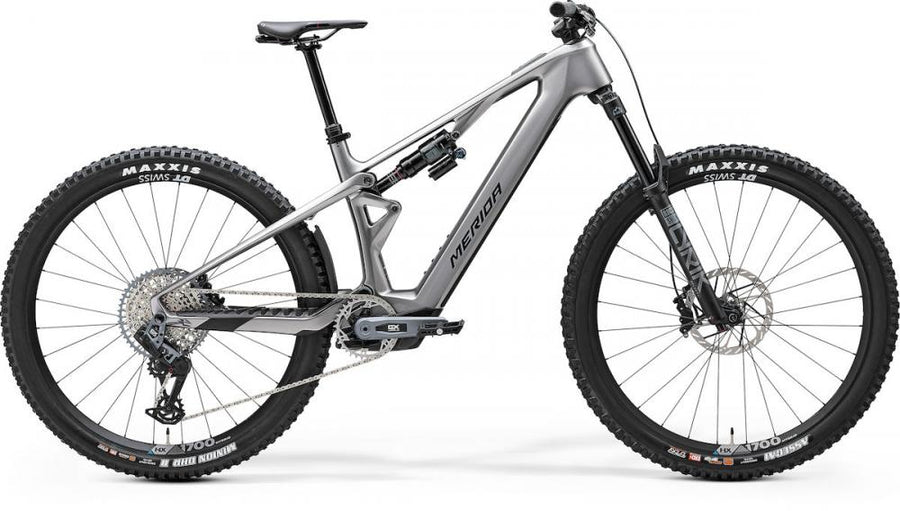 Merida eONE-SIXTY SL 8000 I1 glossy M Grau - leistungsstarkes E-MTB für anspruchsvolle Trails