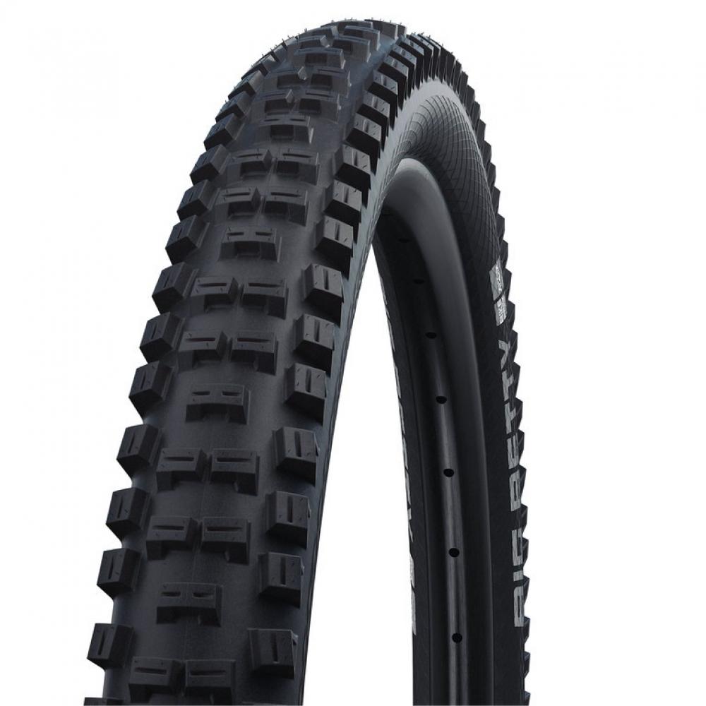 Schwalbe Big Betty MTB Reifen 27.5x2.40" schwarz mit aggressivem Profil, E-50 Drahtreifen.