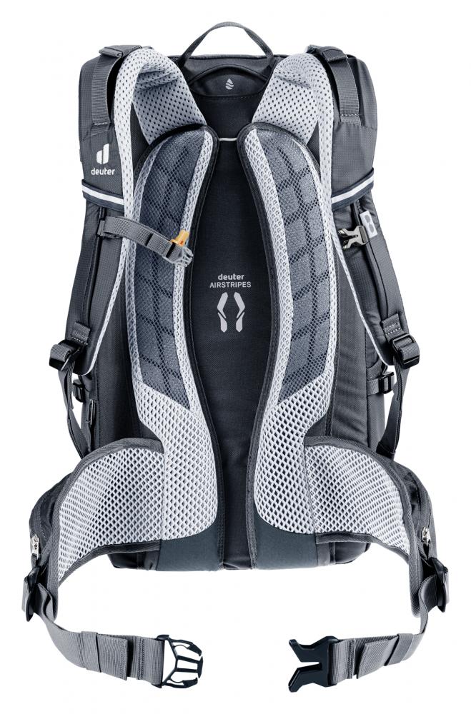 Deuter Trans Alpine 30 Fahrradrucksack Schwarz - Rucksack für alpine Mehrtagestouren