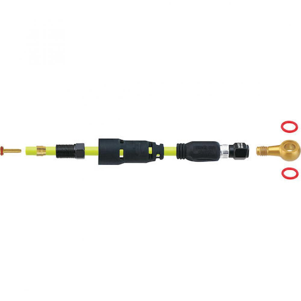 Jagwire Anschlussset Pro Quick-Fit Adapter für Tektro/TRP - Schwarz/gold - moderne Ausführung