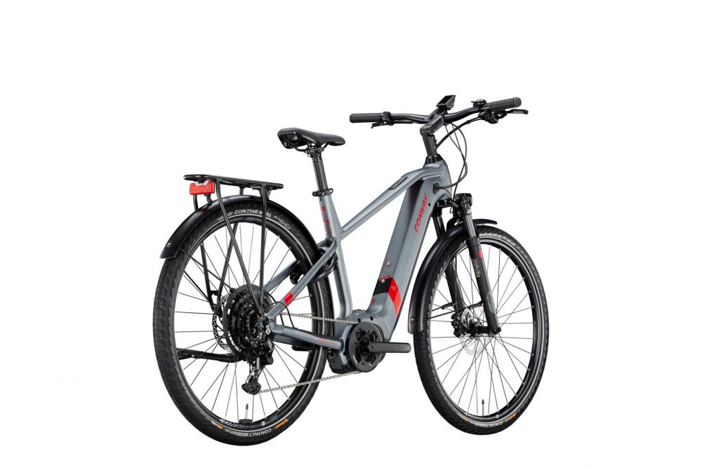 CONWAY Elektro-Trekkingrad Cairon T 2.0 625 SE, Diamant, 625 Wh, Bosch Motor - Shadowgrey Metallic