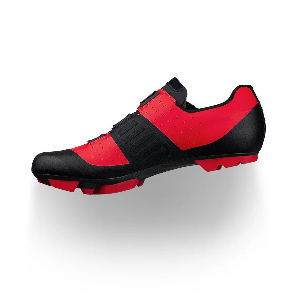 Fizik Vento Overcurve X3 MTB-Schuhe - Rot/Schwarz, Größe 41