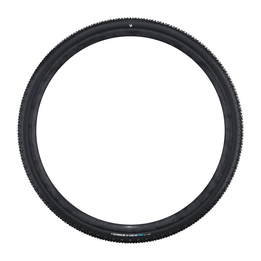 Schwalbe G-ONE RX PRO Super Race Gravelreifen 55-622, schwarz, Falt, TLR, E-25, Addix Race