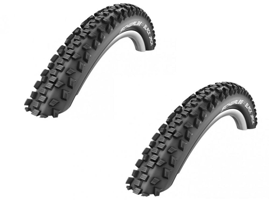Schwalbe 2 x Reifen Drahtreifen BLACK JACK Kevlar Guard 20x1.90 Zoll 47-406