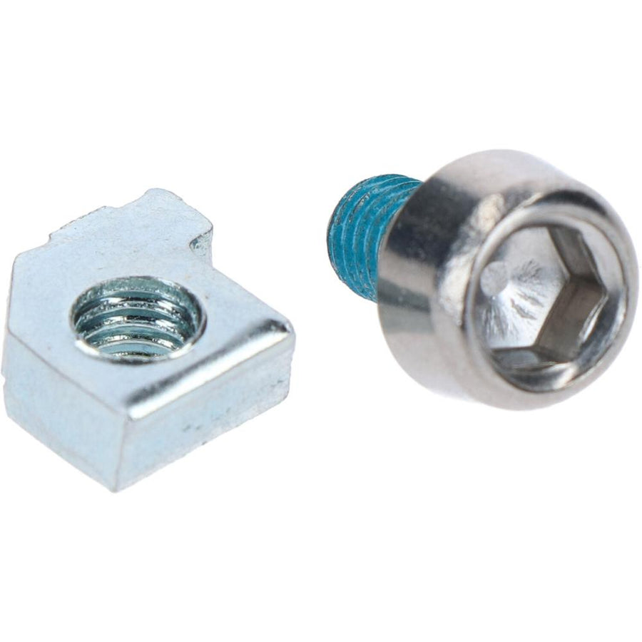 Shimano Zugklemmschraube FD-M4000 für Top-Swing Umwerfer, Ersatzteil Set mit Inbusschraube und Klemmplatte.
