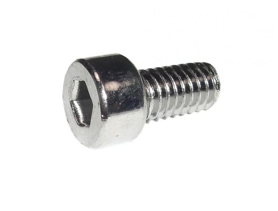 Silberne SR-Suntour Befestigungsschraube für SF18 XCM34-RL mit Innensechskant.