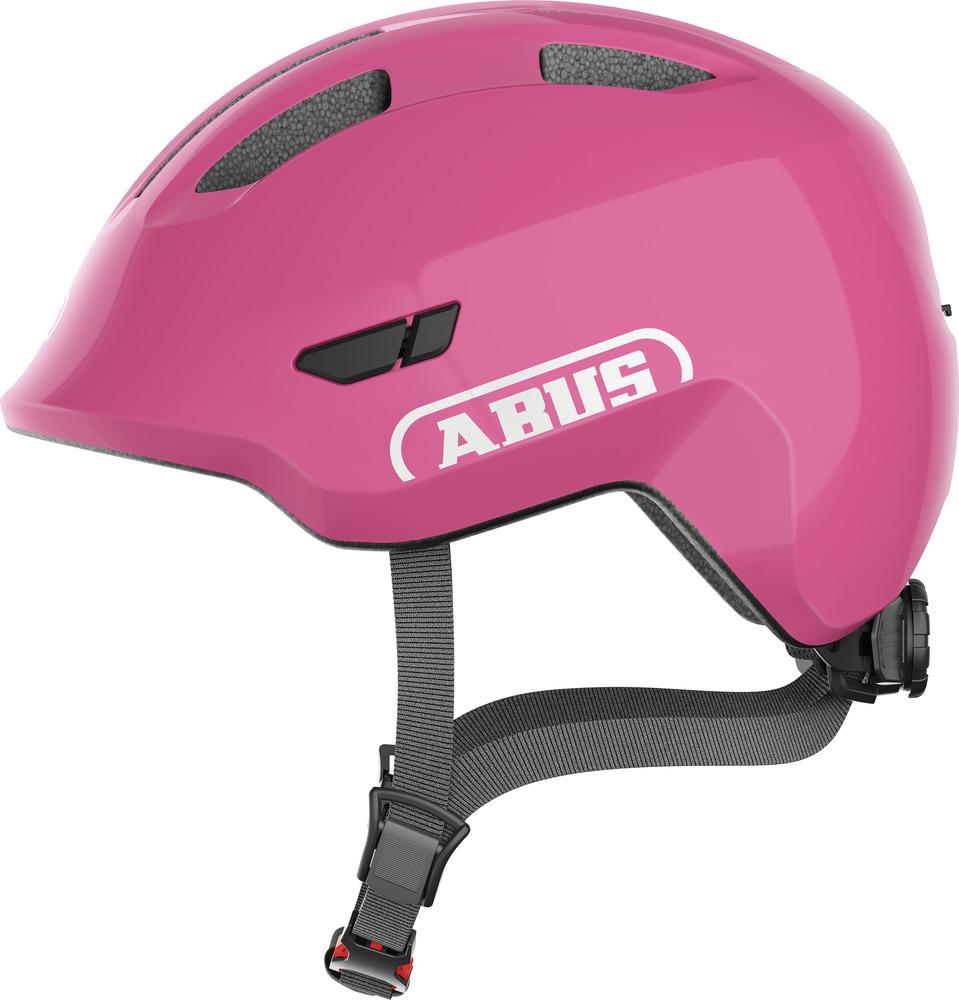 Abus Kinderhelm Smiley 3.0 shiny pink S 45 bis 50cm