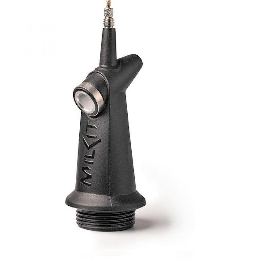 milKit DH2 Boosterkopf Tubeless Booster 36×50 mm Schwarz - Leicht & Effizient