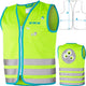 WOWOW Sicherheitsweste Crazy Monster Jacket für Kinder Größe L grün 011966