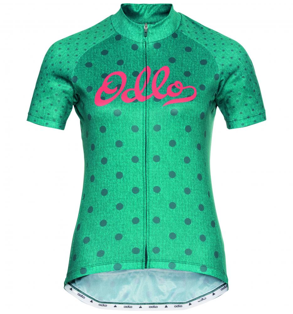 Odlo Stand-up collar full zip Essential balsam graphic Größe S